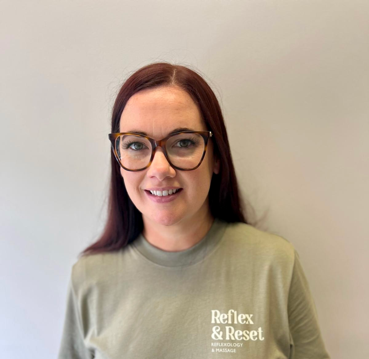 Vikki Hyam. Owner of Reflex and Reset, Reflexology and Massage in Bishops Stortford